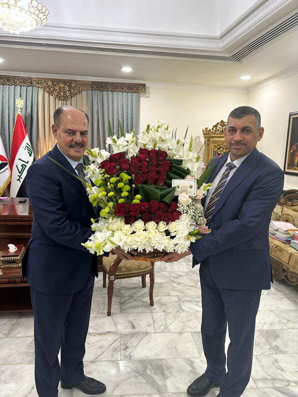 حنون واللامي يبحثان تفعيل مذكرة تفاهم بين نقابة الصحفيين وهيئة النزاهة