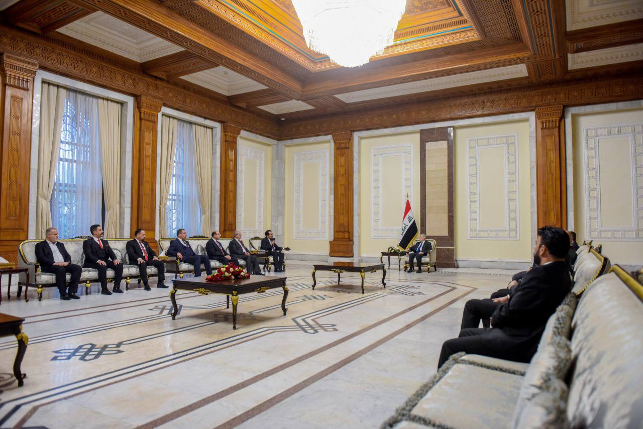 رئيس الجمهورية: العراق يمر حالياً بفترة من الاستقرار السياسي والأمني