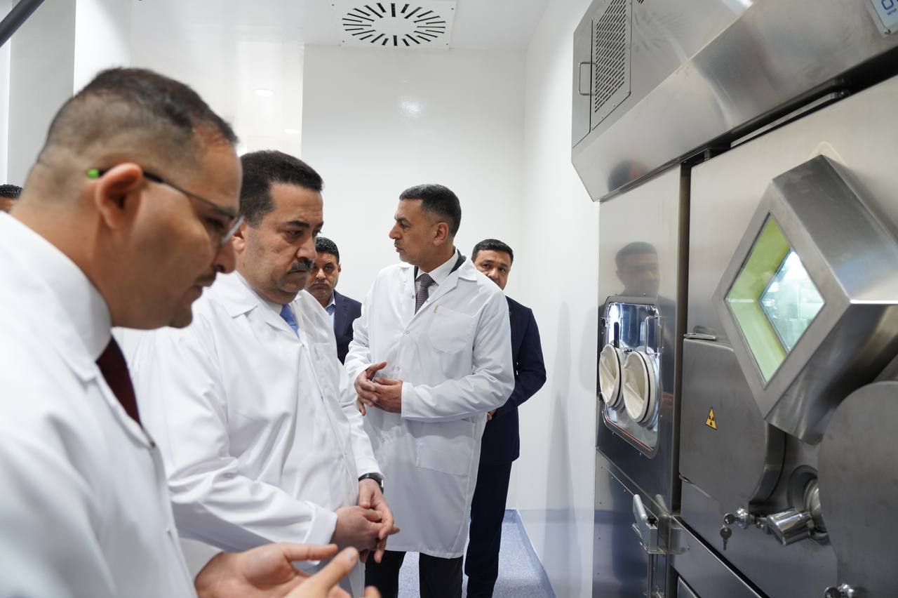 السوداني يفتتح مركزاً للطب النووي في البصرة