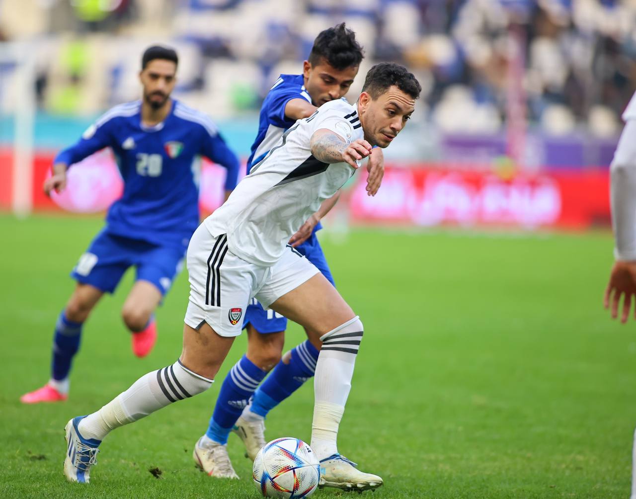 المنتخب الكويتي يتغلب على نظيره الاماراتي في خليجي 25