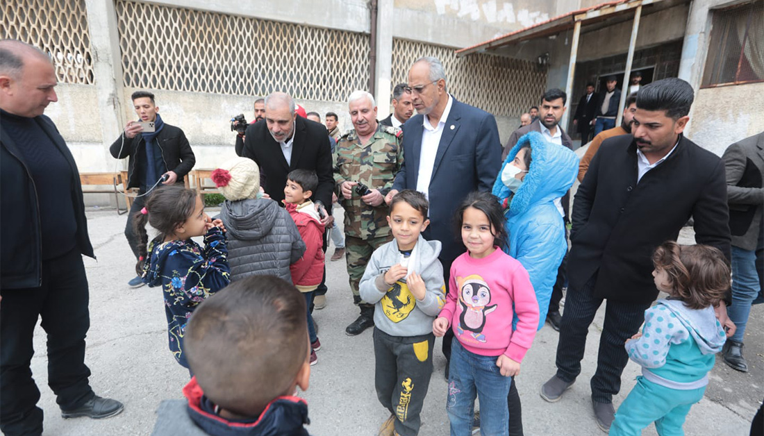 ممثل المرجعية يوجه بالتكفل بعلاج المصابين جراء الزالزال والمرضى والمصابين بالسرطان من ابناء الشعب السوري على نفقة العتبة الحسينية