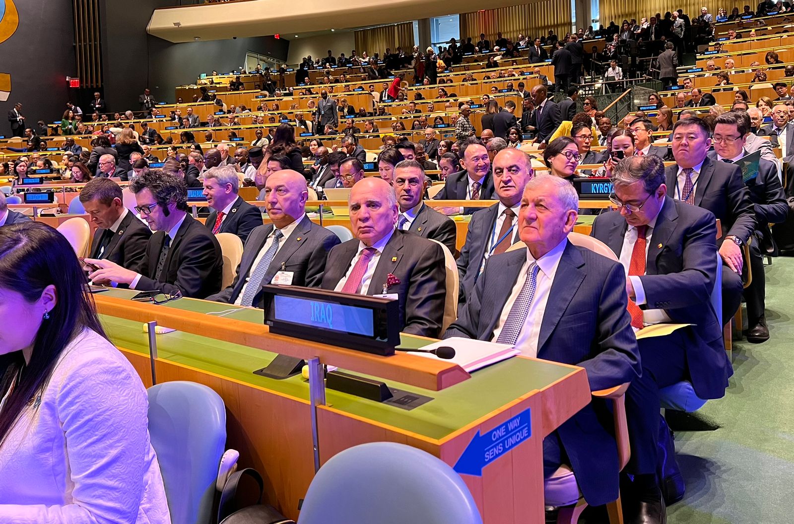 رئيس الجمهورية يتحدث عن "تهديد كبير" يواجه العراق