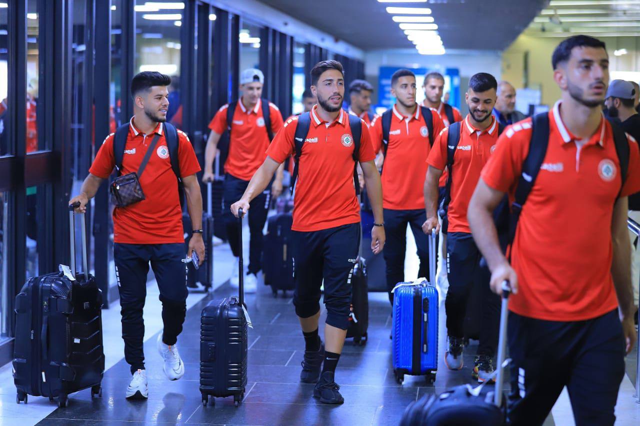 وصول حكام بحرينيين والمنتخب اللبناني الى بغداد للمشاركة في بطولة غرب آسيا