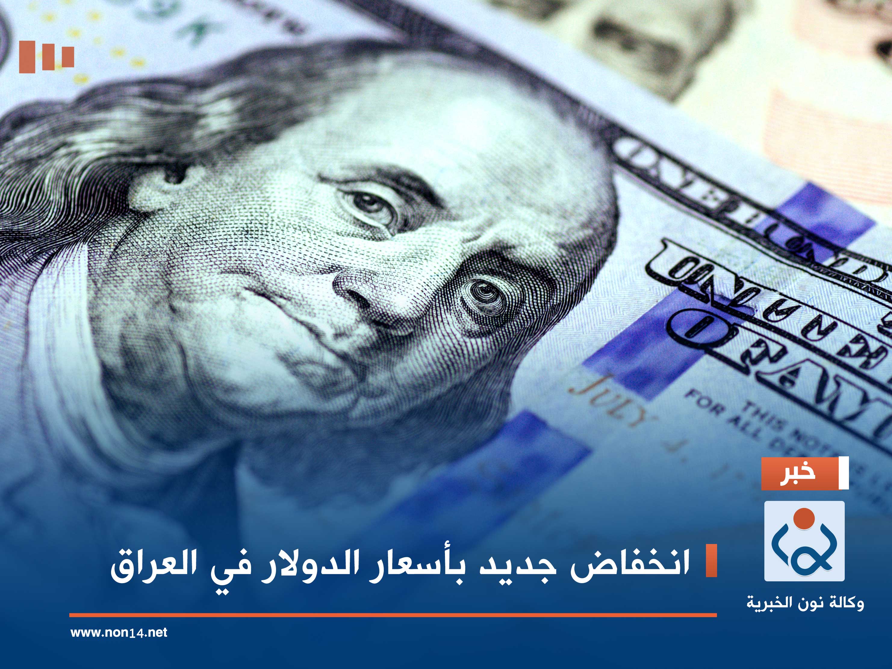 انخفاض جديد بأسعار الدولار في العراق