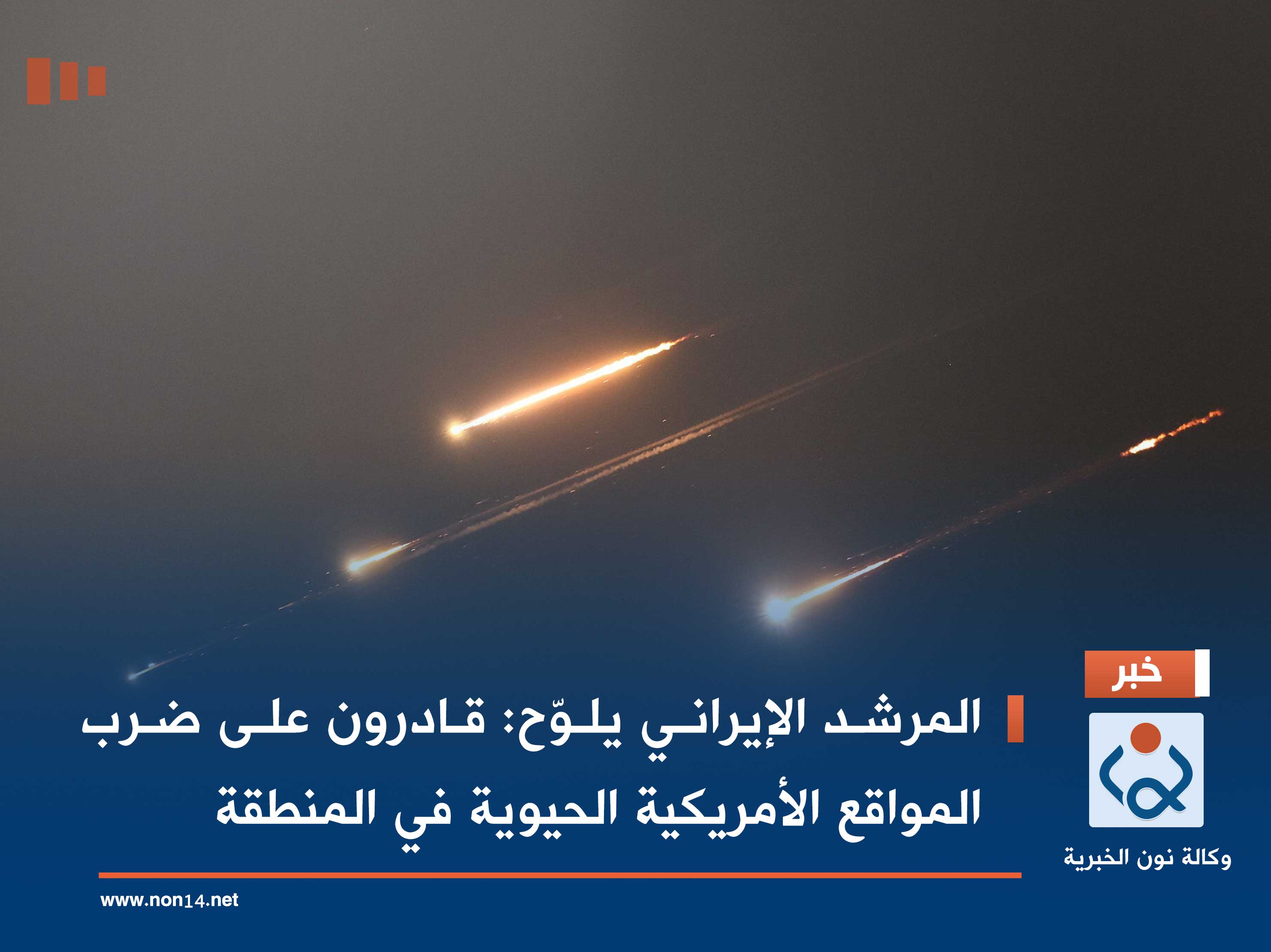 المرشد الإيراني يلوّح: قادرون على ضرب المواقع الأمريكية الحيوية في المنطقة