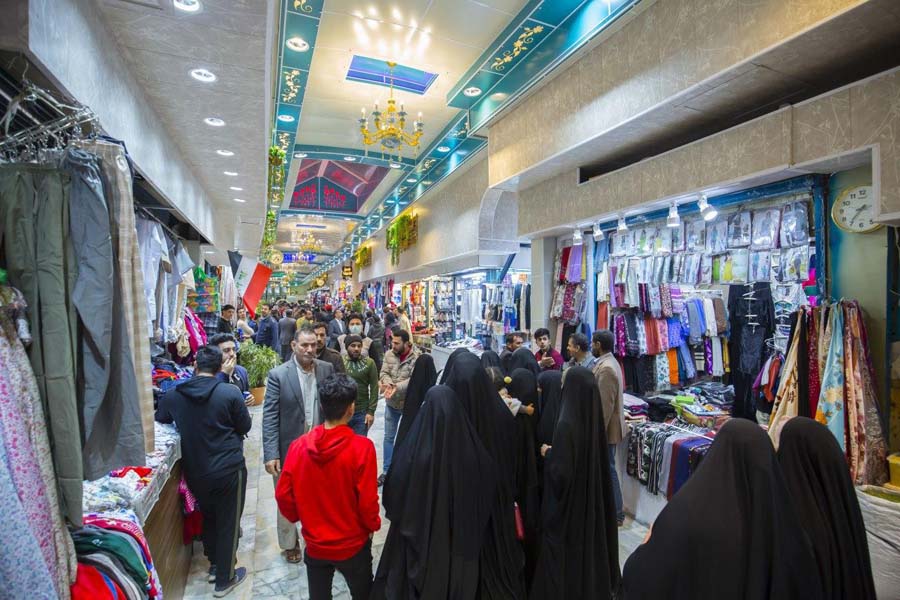 بالصور:سوق انشأ في العهد الملكي يتم افتتاحه بشكل حديث وسط كربلاء