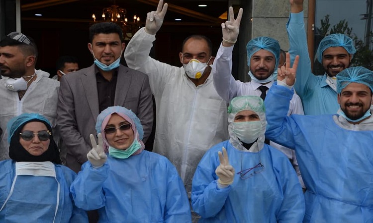 الموقف الوبائي اليومي لفيروس كورونا في كربلاء المقدسة