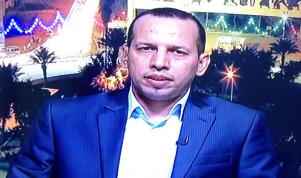 صورة الخبير الامني هاشم الهاشمي بعد اغتياله وهو مضرجا بدمه