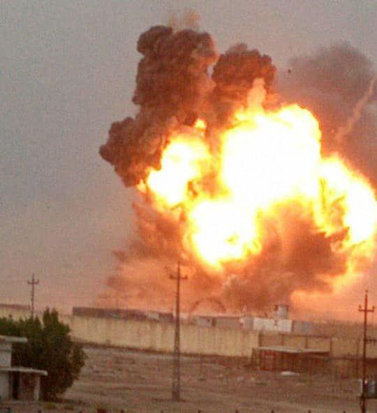 بالصور:انفجارين متتاليين جنوبي بغداد