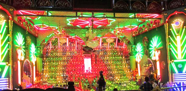 التكية الحسينية او التكيات .. هل هي تركية ام فارسية ام عربية ... وهل هي دلالة فرح ام حزن ...؟؟