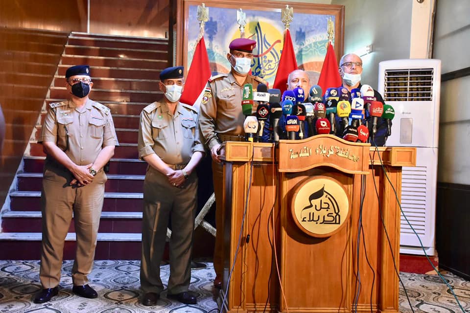 محافظ كربلاء: سنجلب 50 بوابة الكترونية لتفتيش الزائرين امنيا وصحيا وبمعدل 10 بوابات في كل سيطرة