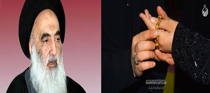 "بتوت ذهب’’ من السيد ’’السيستاني’’ ليتيمات عراقيات فاقدات الابوين (صور)