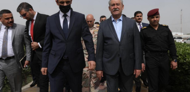 وزير العمل يصل ذي قار