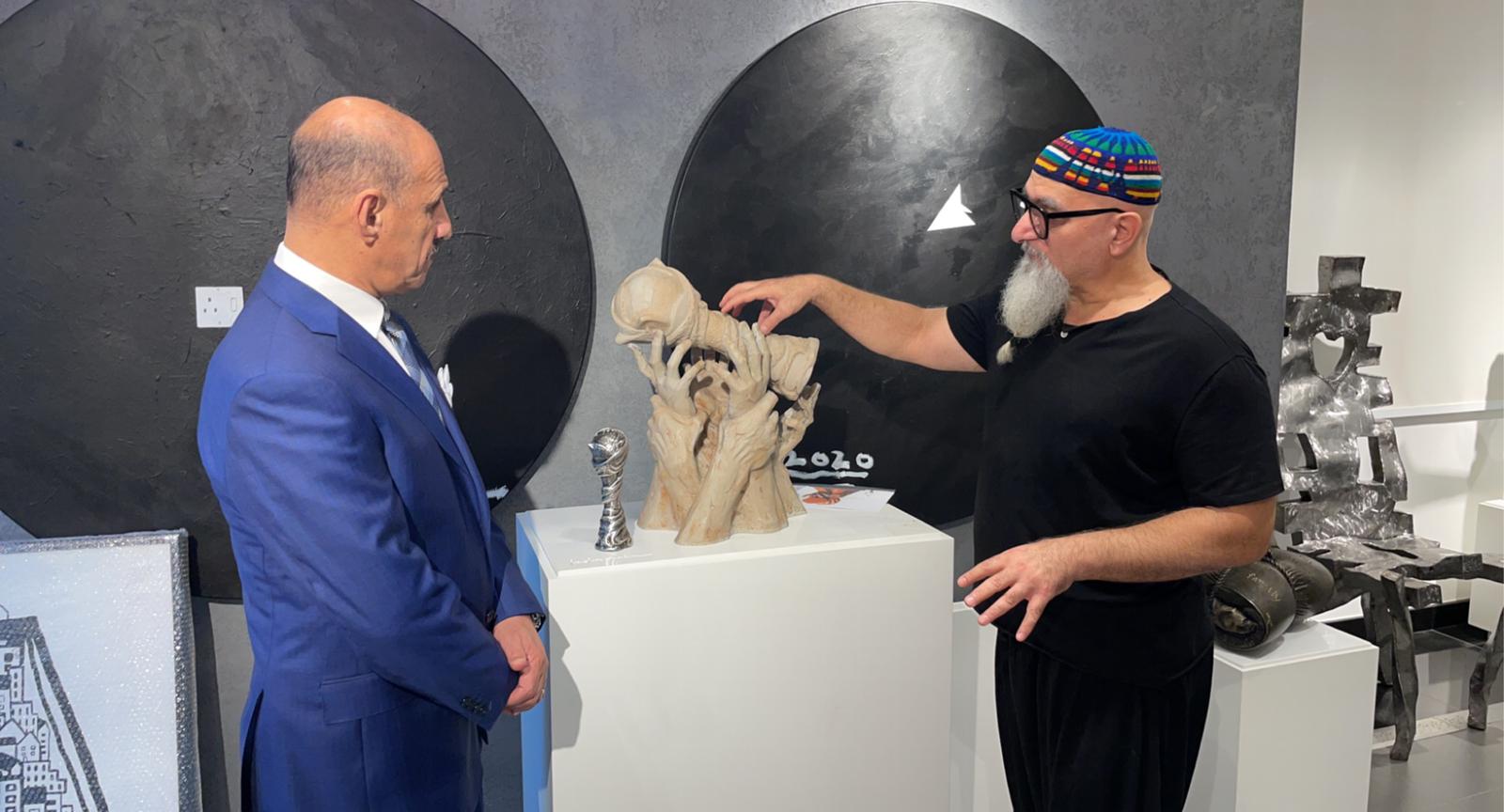 العراق يكشف عن تصميم مجسم "الحلم" لـ"خليجي25" بالبصرة