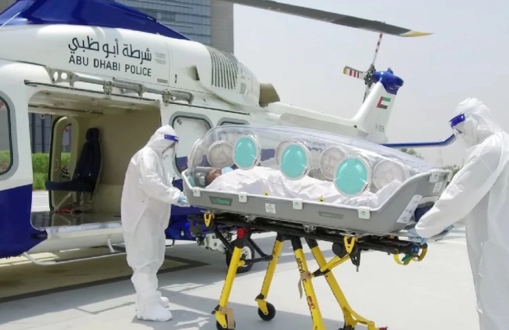 لاسباب مجهوله.. مقتل 4 من شرطة أبوظبي بتحطم طائرة إسعاف
