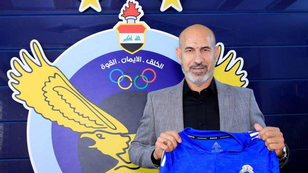 راضي شنيشل مدرباً للقوة الجوية العراقي