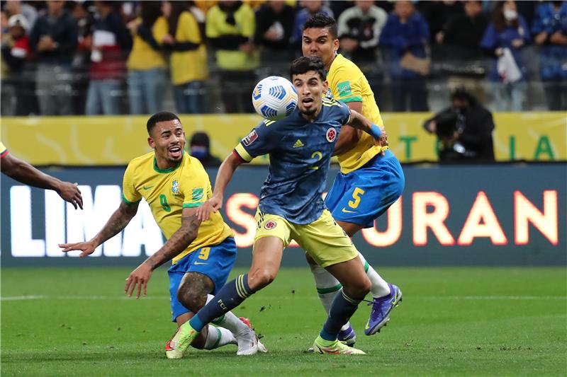 البرازيل تطيح بكولومبيا وتحجز مقعدها في مونديال قطر 2022