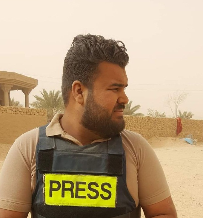 مراسل تلفزيوني كتب عن جريمة سطو مسلح في الرمادي يتحول الى متهم