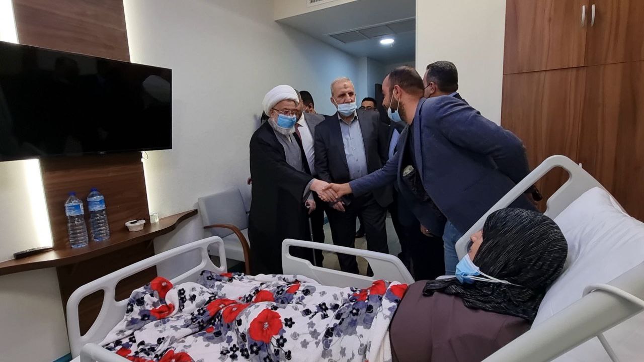 فيديو:ممثل السيستاني يطلع على ما تقدمه مستشفى الامراض السرطانية من خدمات في المبادرة المجانية