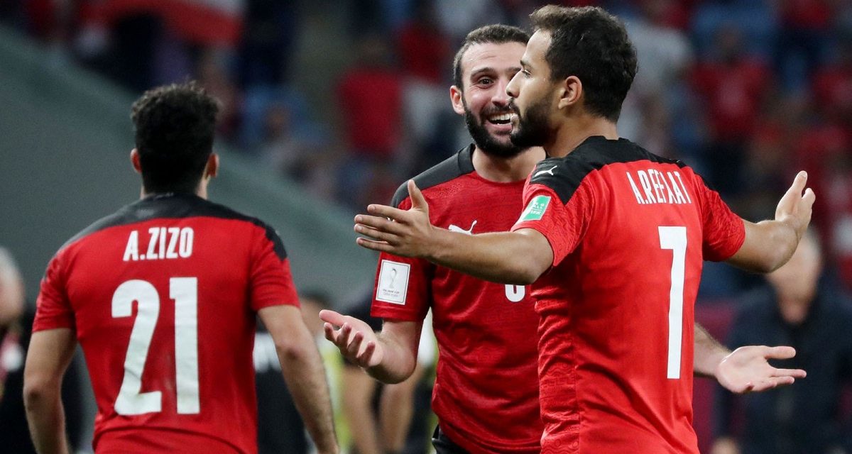 مصر تتغلب على الاردن وتتأهل الى نصف نهائي كأس العرب