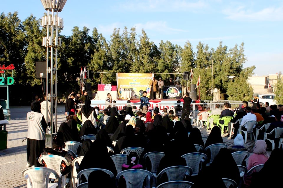 (كربلاء الإنسانية تجمعنا) مهرجان لتكريم الأيتام والعوائل المتعففة وقادة الفرق التطوعية للعمل الإنساني في كربلاء المقدسة