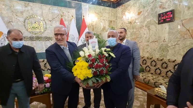 بالفيديو.. محافظ كربلاء المقدسة يهنىء الامين العام للعتبة الحسينية لمناسبة تسنمه منصبه الجديد
