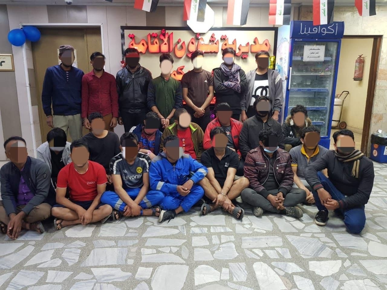 اقامة كربلاء : تسفير أكثر من 3 الاف أجنبي لمخالفتهم القانون خلال 2021