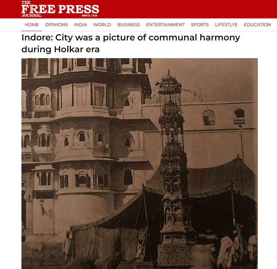 صحيفة هندية تستذكر إقامة مراسيم عاشوراء في بلادها خلال الحكم الهندوسي