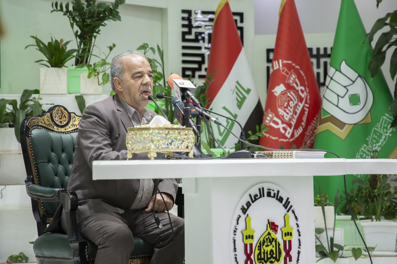 *قراءة المجلس الحسيني مناجاة لا هتافات*