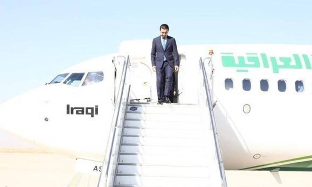 الحلبوسي يصل الى طهران في زيارة رسمية