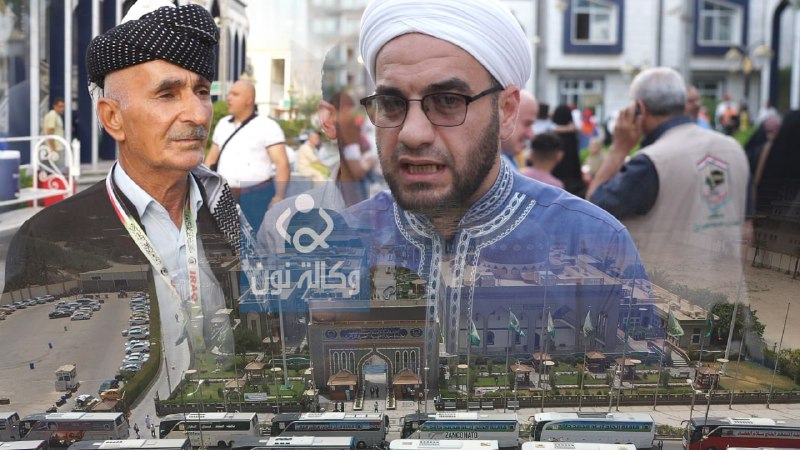 فيديو يوضح كيف استقبل الكربلائيون حجاج محافظة الموصل وادائهم صلاة الجماعة في كربلاء المقدسة