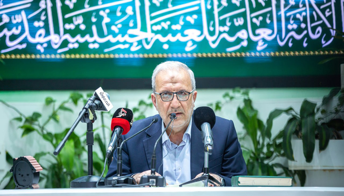 شاهد بالفيديو:امين عام العتبة الحسينية يتحدث عن الاستعداد لاستقبال الزائرين لشهر محرم