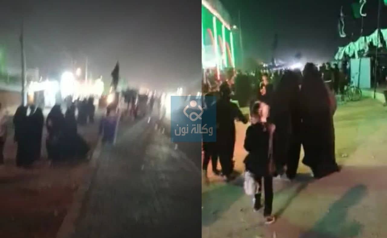 بالفيديو:رغم فرض حظر التجوال  المشاية يسيرون باعداد كبيرة في البصرة
