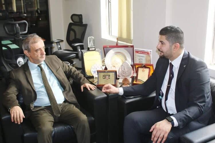 مسؤول في العتبة الحسينية يزور وزارة الاعلام اللبنانية وعدد من المؤسسات: نسعى لتطوير المهارات وتبادل الخبرات