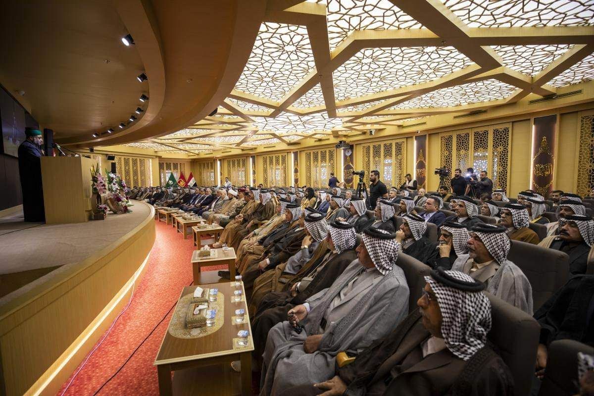 كربلاء تشهد اقامة المؤتمر العشائري الأول وتحت شعار (وحدة الصف والعمل وفق توجيهات المرجعية الرشيدة)
