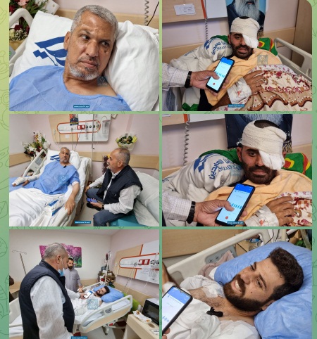 فيديو:فاقد العين والذراع ترك الكلية العسكرية ليتلحق بالقتال :الحسناوي ورفاقه الجرحى يروون هزيمة "الدواعش"