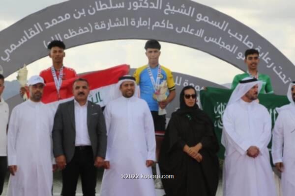 ذهبية جديدة للعراق في البطولة العربية للدراجات