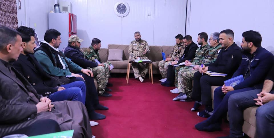 قائد فرقة العباس حشد العتبات:شرف المسؤولية هو خدمة المقاتلين