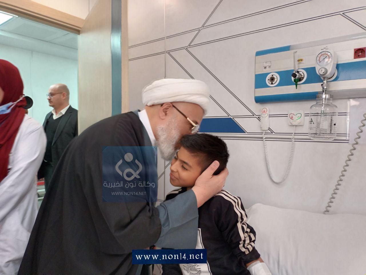 من الانبار والبصرة وبغداد وديالى :اطفال نخرت اجسادهم الثلاسيميا فتلقفتهم يد المرجعية الرحيمة (صور)