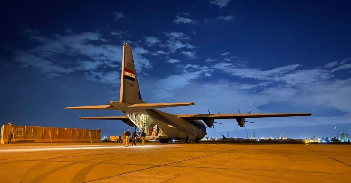 أمانة مجلس الوزراء: 22 طائرة عراقية نقلت مساعدات إغاثية إلى سوريا وتركيا