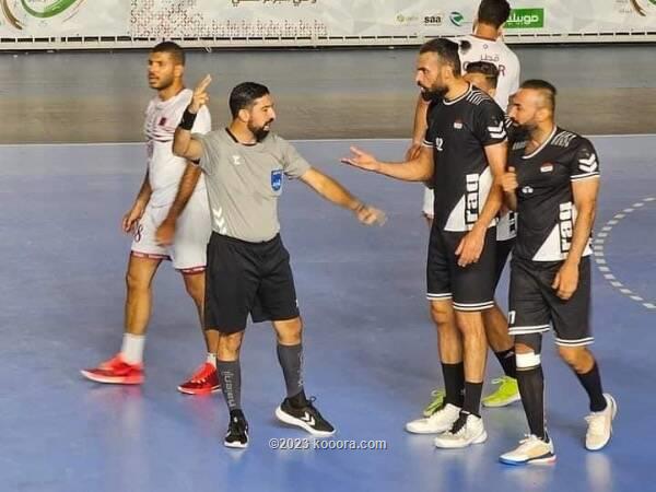 يد قطر تعبر العراق إلى نهائي الدورة العربية