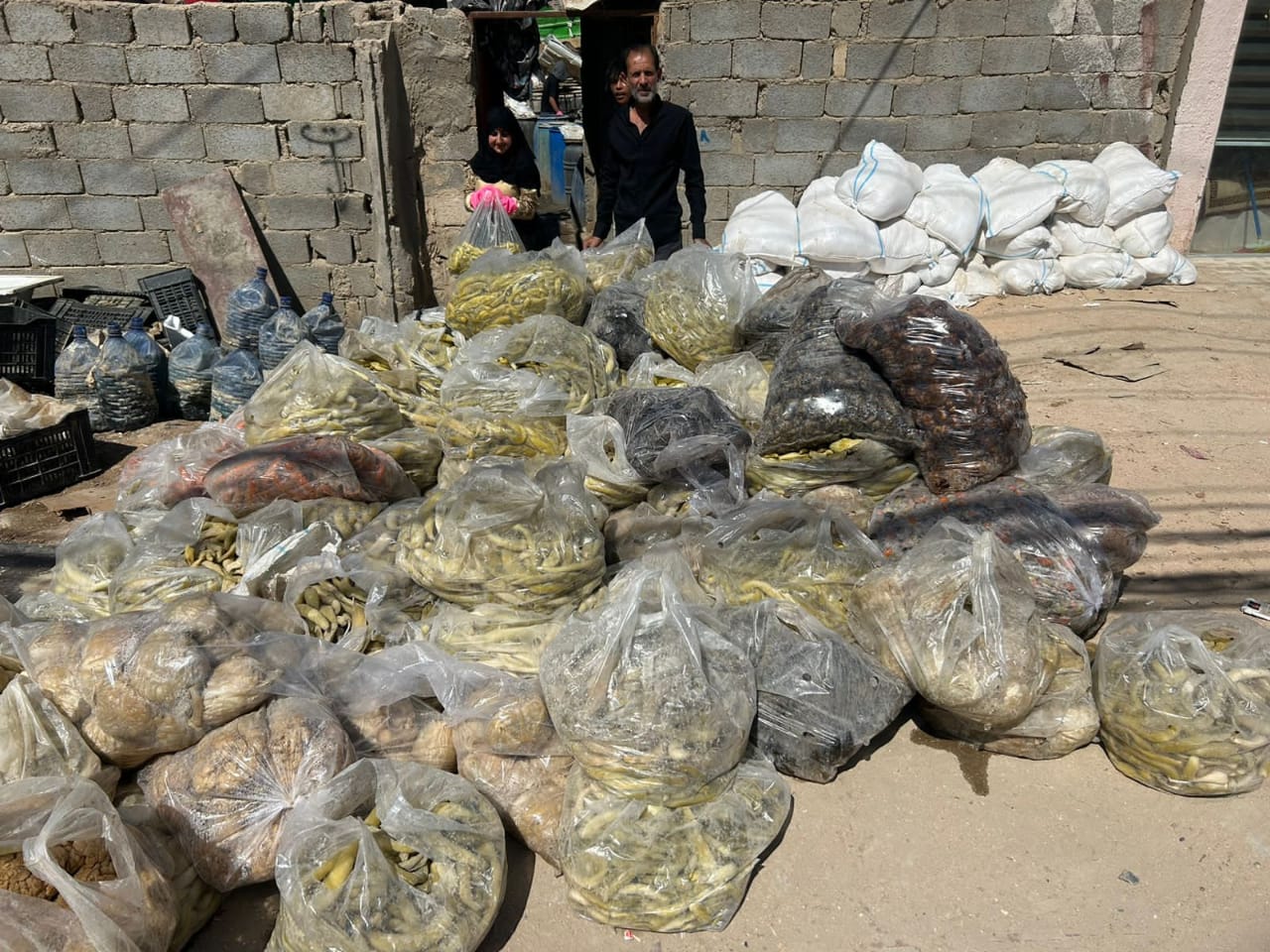 صحة كربلاء: إتلاف11 طن من مادة الطرشي في "بيت مُتخفي" عن أنظار الرقابة الصحية(مصور)