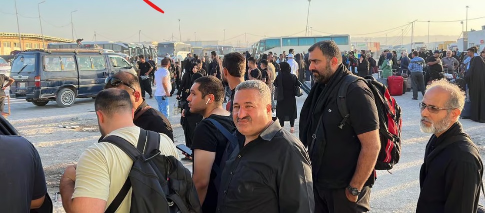 90 ألف زائر إيراني دخلوا العراق عبر زرباطية منذ بداية محرم