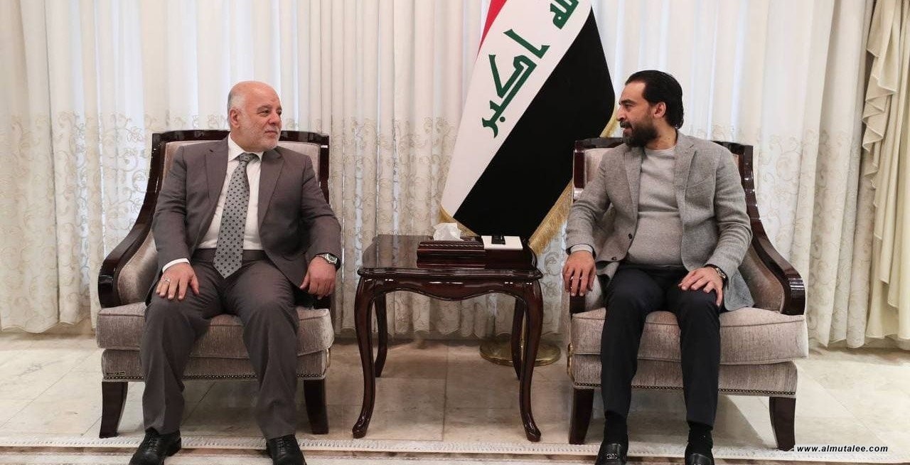 الحكيم يودع الحلبوسي والعبادي يتضامن مع قرار انهاء عضويته