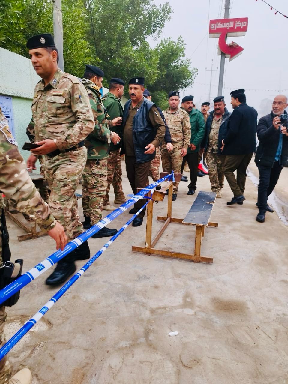 قائد شرطة  ميسان : عملية التصويت تجري بانسيابية عالية جدا( صور)