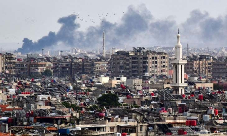 صواريخ إسرائيلية تستهدف محيط منطقة السيدة زينب في دمشق