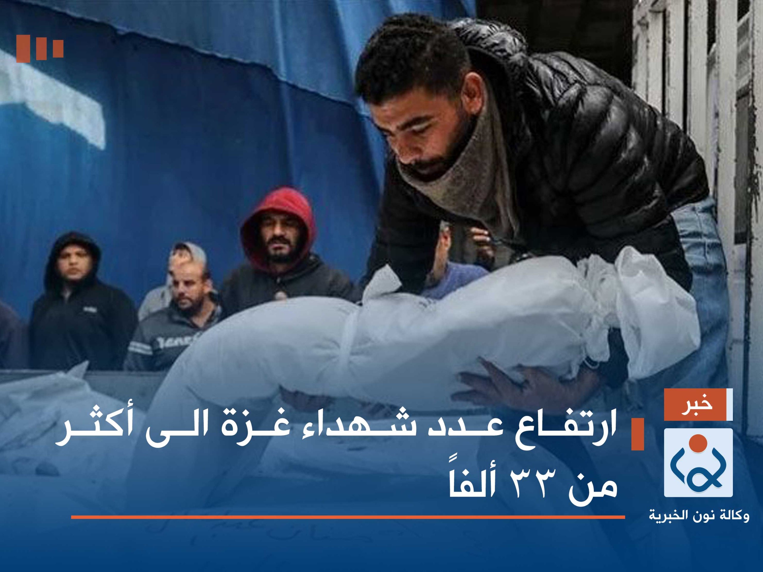 ارتفاع عدد شهداء غزة الى أكثر من 33 ألفاً