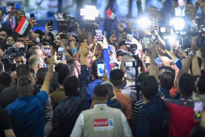 المنتخب الأولمبي يصل إلى مطار بغداد وسط استقبال رسمي