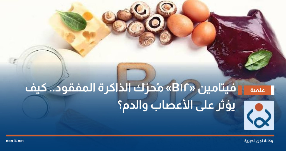 فيتامين «B12» مُحرّك الذاكرة المفقود كيف يؤثر على الأعصاب والدم؟