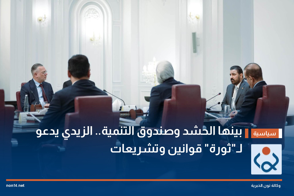 بينها الحشد وصندوق التنمية الزيدي يدعو لـثورة قوانين وتشريعات